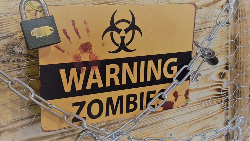 Escape Room Teaserbild "Warning Zombies"